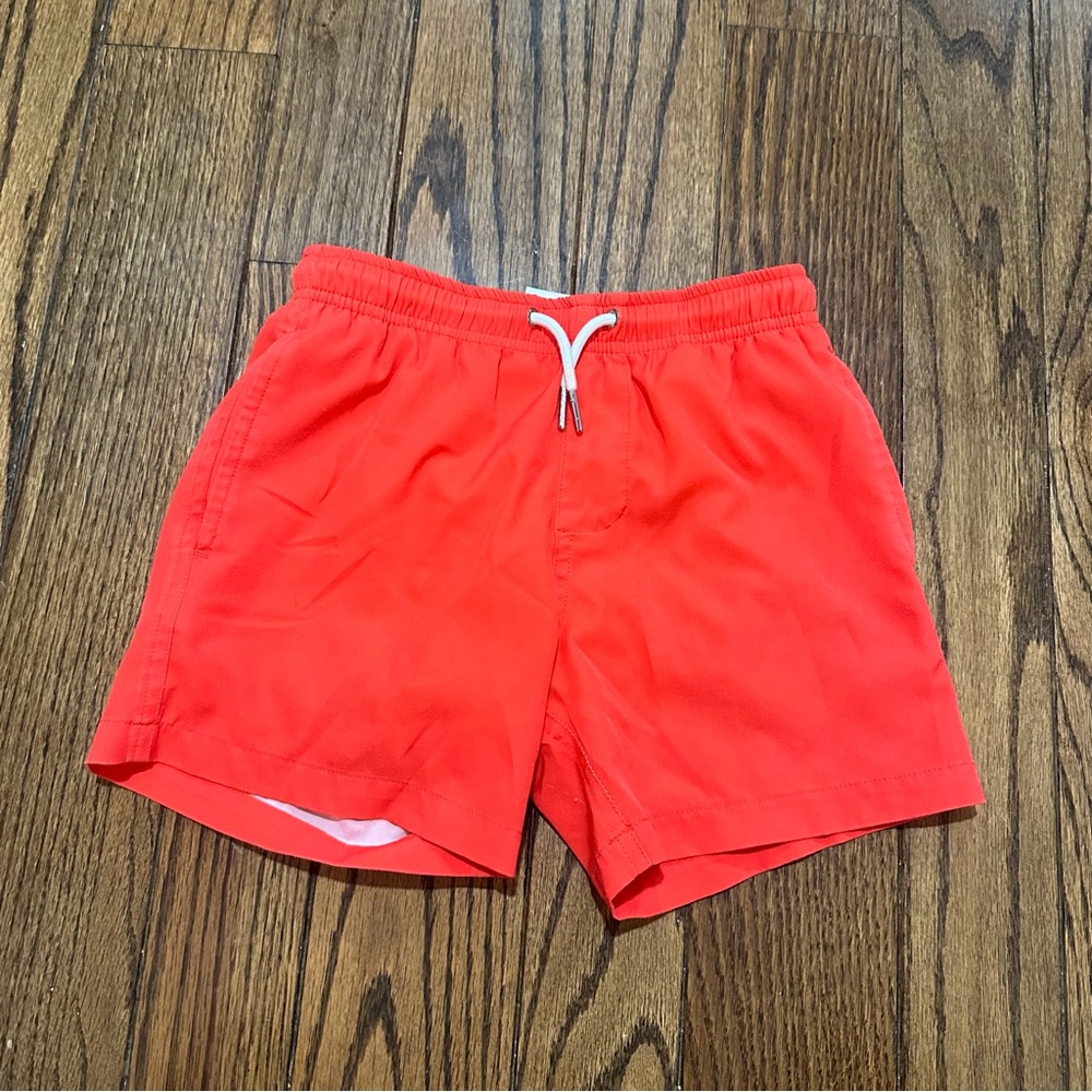 Bermies reactive kids swim trunks red- Size 8